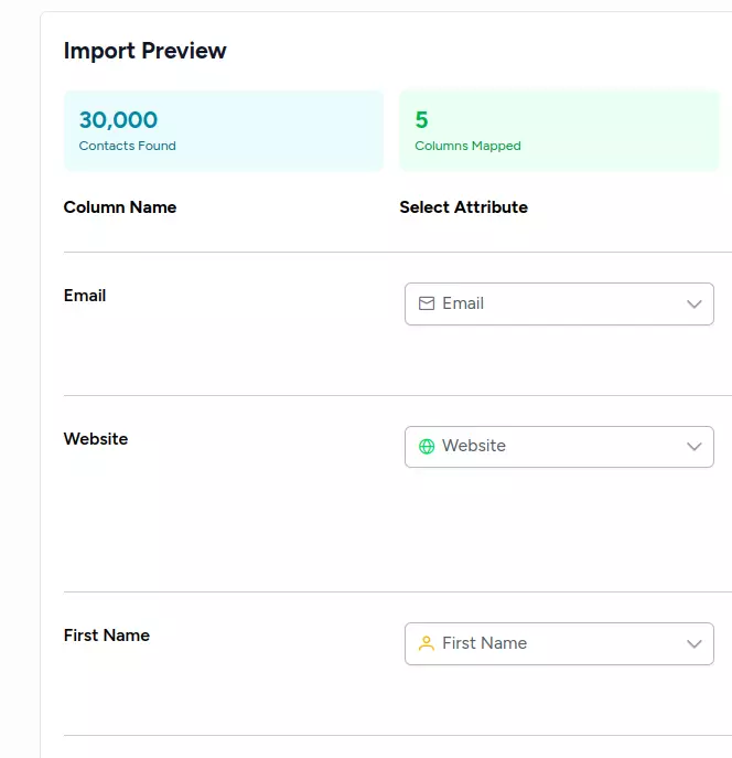Assign Contact Attributes