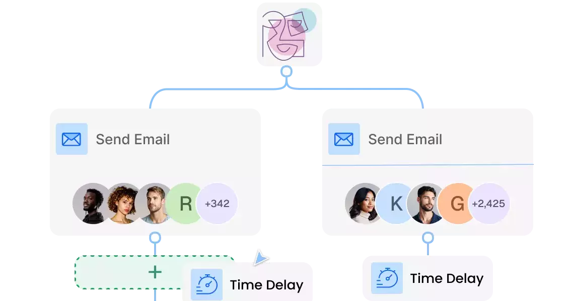 Visual workflow builder